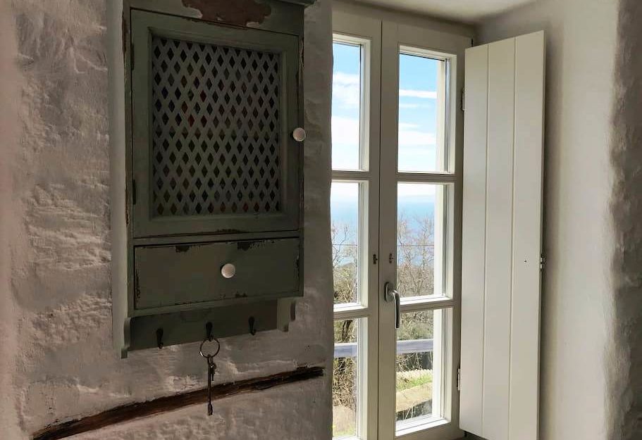 skopelos architecture blue moon atheato