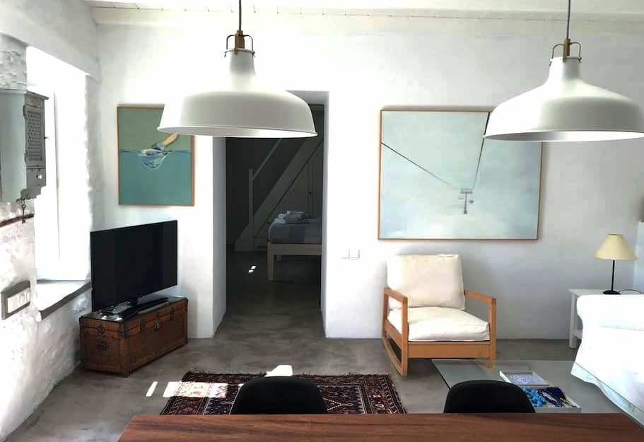 skopelos architecture blue moon atheato