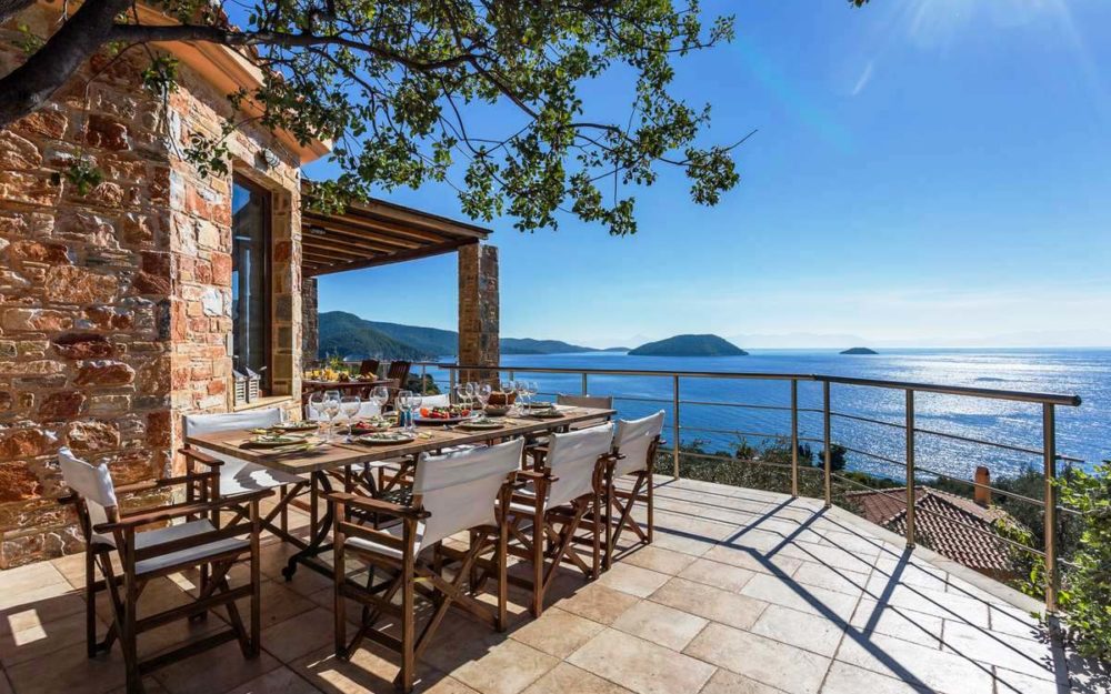 skopelos architecture villa diona