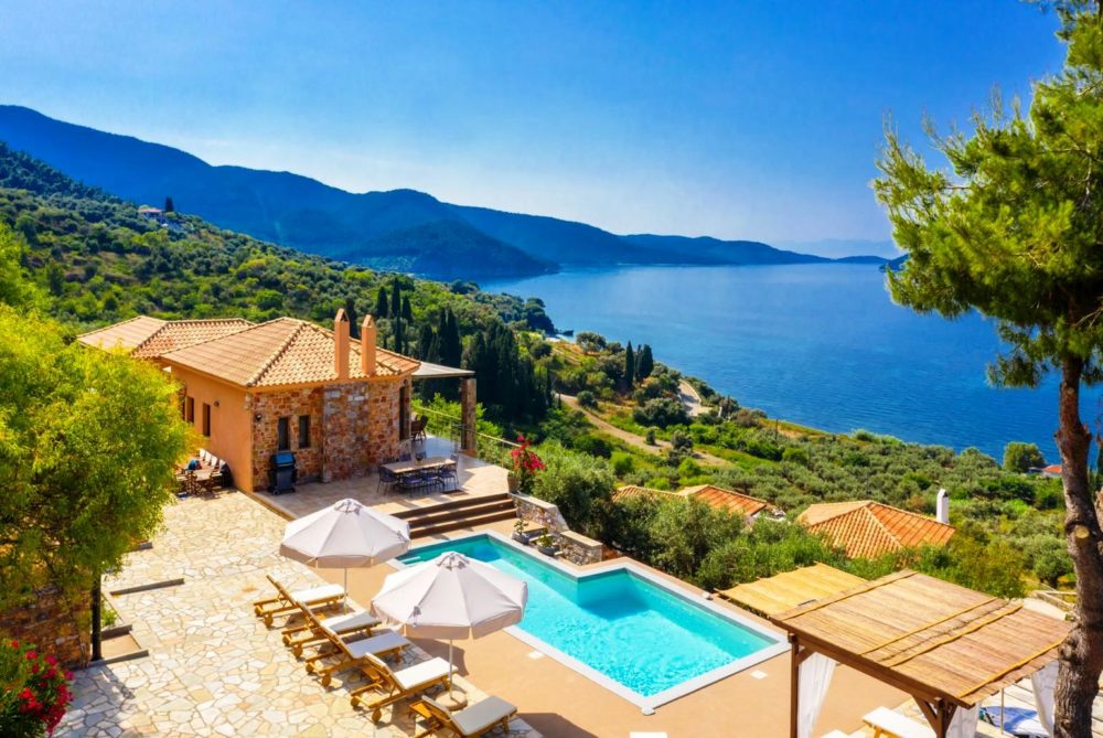 skopelos architecture villa diona