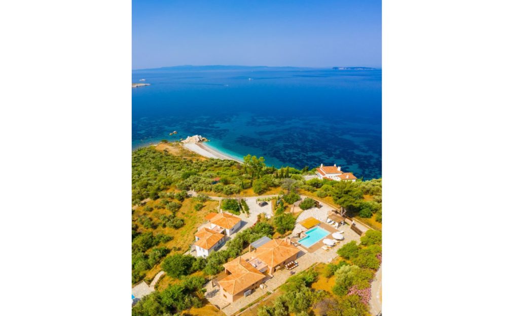 skopelos architecture villa diona