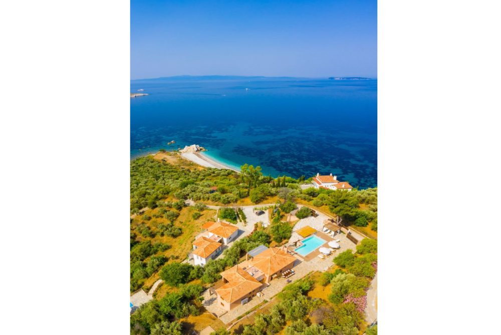 skopelos architecture villa diona